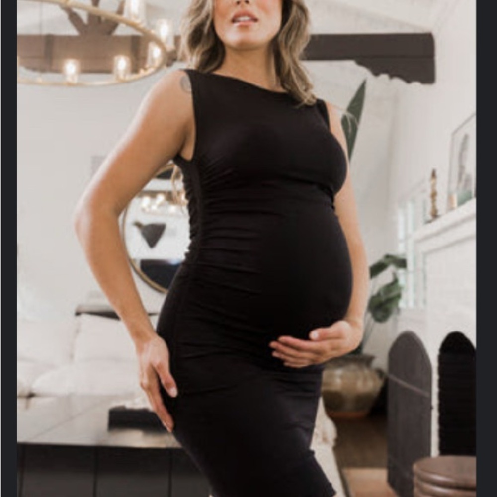 BLANQI Everyday Maternity Sleeveless Tank Dress